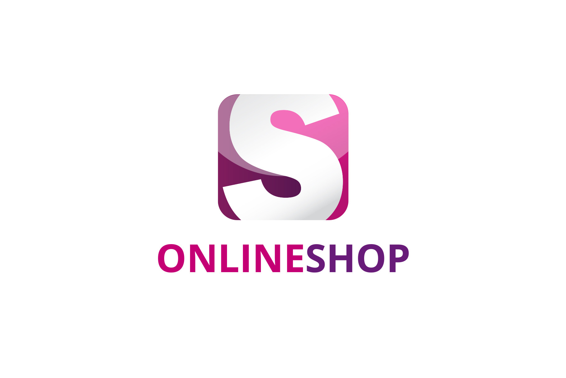 Online Shop Logo by Maraz Logo  Creative Market