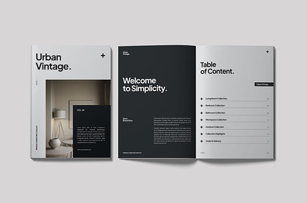 Furniture Product Catalog Magazine, a Magazine Template by Yoth Studio