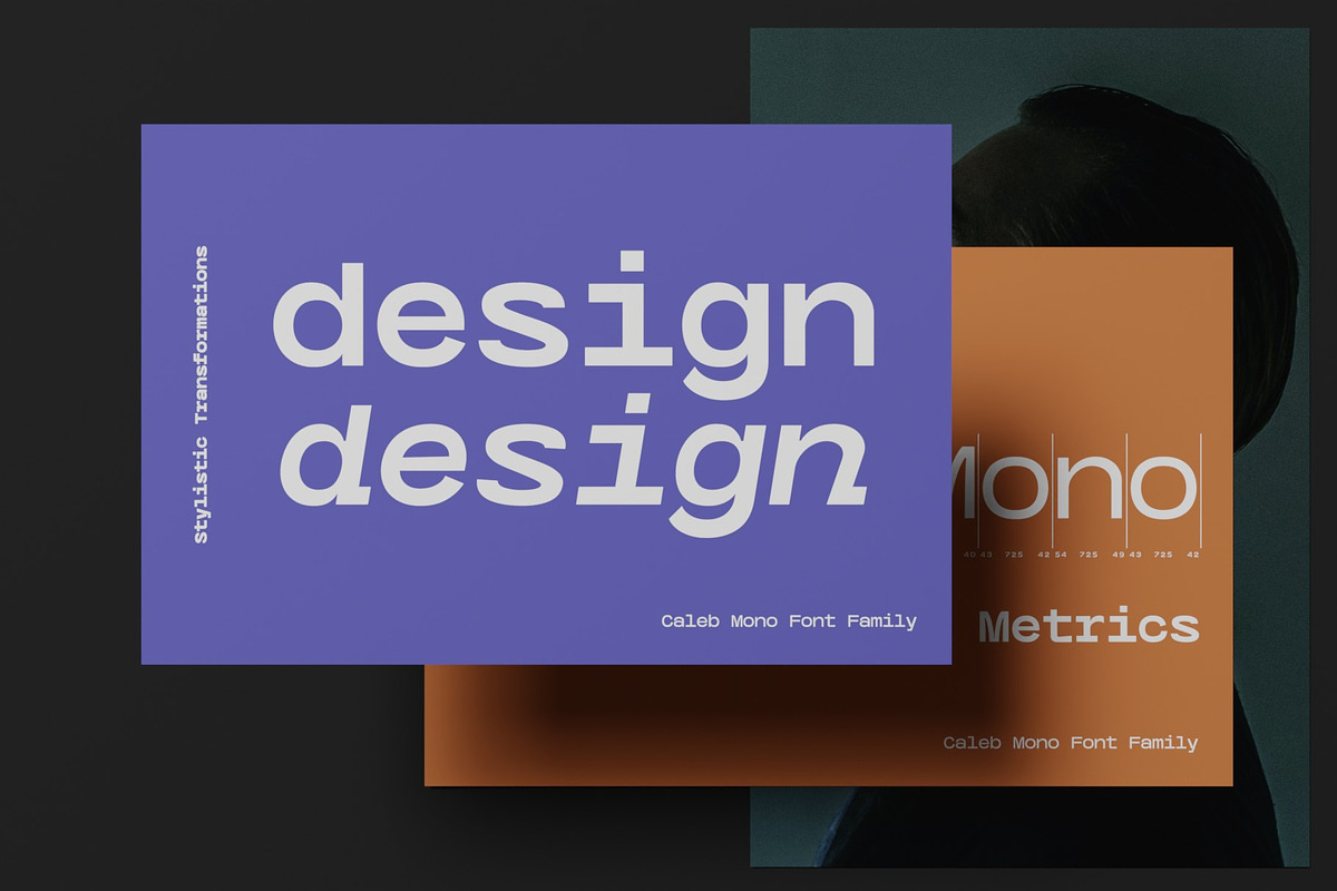 Caleb Mono Font Family, a Sans Serif Font by Ryul Davidson (Photo 7 of 19)