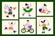 Childhood Illustration Art Set, a Person Illustration by Brickclay (Thumbnail 6 of 9)