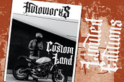 Fancy Quisley - Blackletter Font, a Blackletter Font by StringLabs (Thumbnail 6 of 11)
