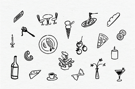 France Line Drawn Clipart