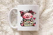 Hand Drawn Valentine Animals Clipart, an Illustration by OK Design (Thumbnail 3 of 6)
