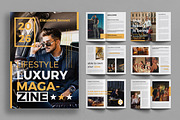 Luxury Lifestyle Magazine Template, a Magazine Template by ContestDesign (Thumbnail 1 of 3)