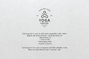 Yoga Logo Kit, a Branding & Logo Template by Minimalist Logos (Thumbnail 2 of 12)