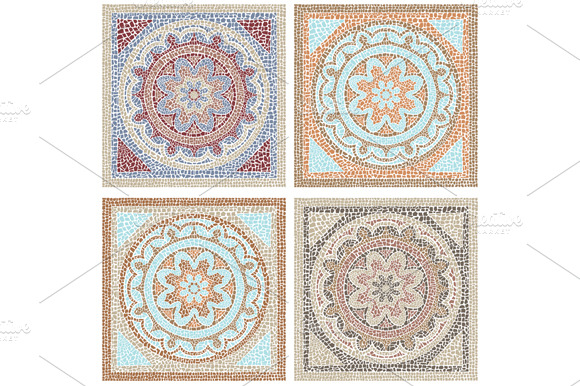 Antique mosaic preview 2
