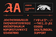 Exodus Blackletter Display Font, a Blackletter Font by timelesstype.co (Thumbnail 9 of 10)