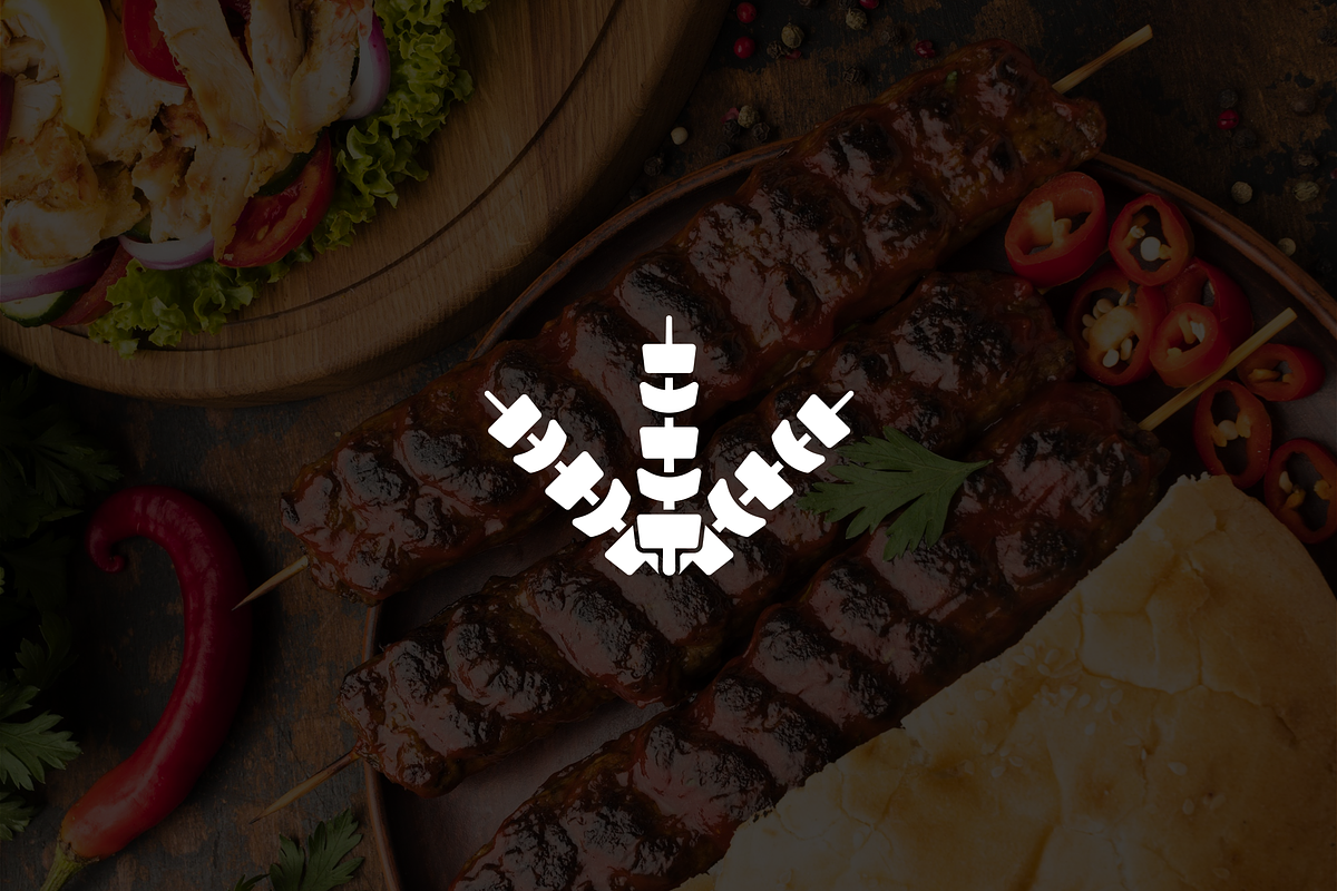 Minimalist Doner Kebab Logo, a Branding & Logo Template by Luxury Logos (Photo 2 of 4)