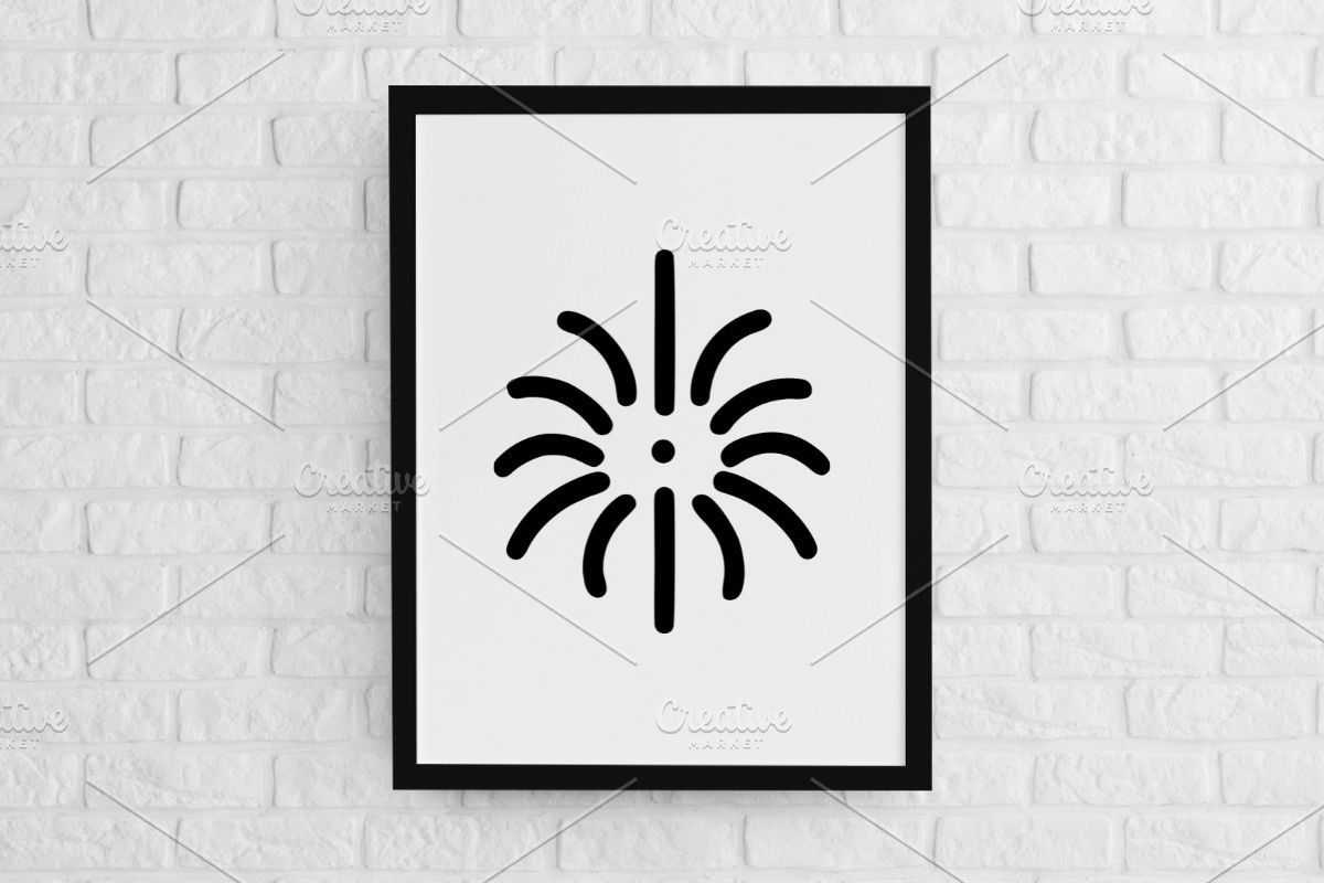 Firework Silhouette SVG, a Decorative Illustration by newminddesign (Photo 2 of 3)