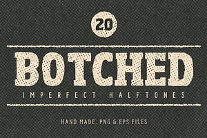 Botched Halftone Textures