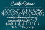 Banita Ralina, a Script Font by pineungtype (Thumbnail 11 of 11)