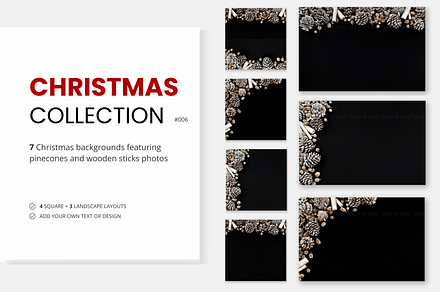 Christmas backgrounds collection 6