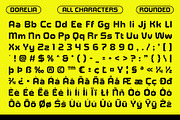 Dorelia Rounded, a Sans Serif Font by Craft Supply Co. (Thumbnail 8 of 8)
