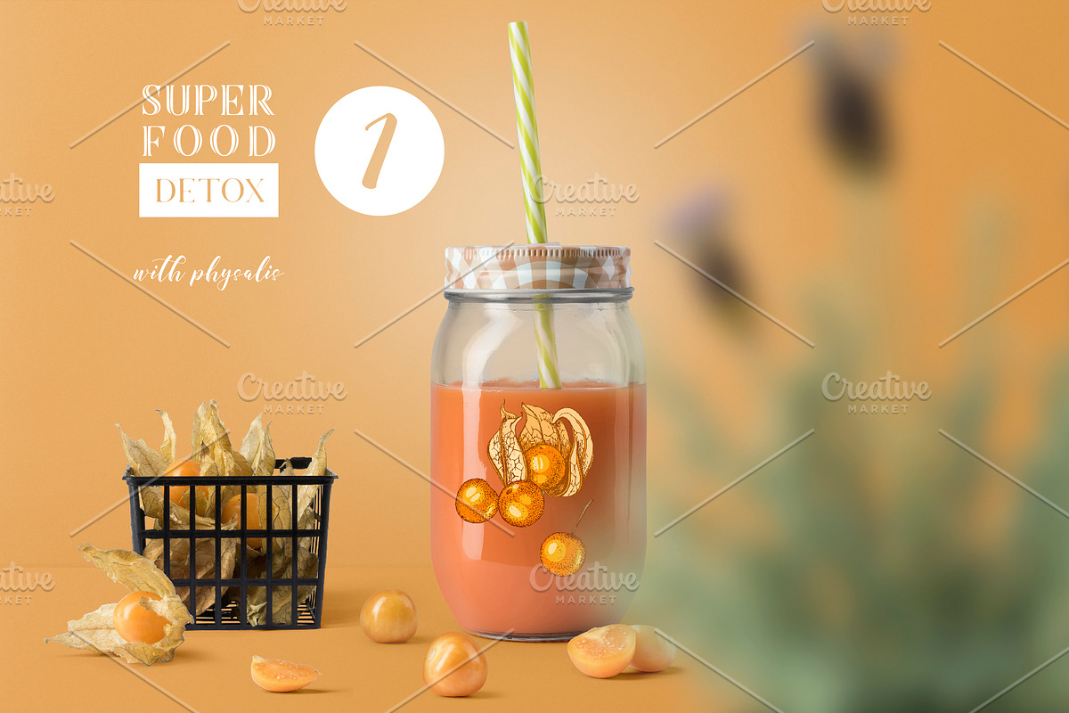 Hand drawn superfood set, a Food Illustration by handsketched (Photo 4 of 10)