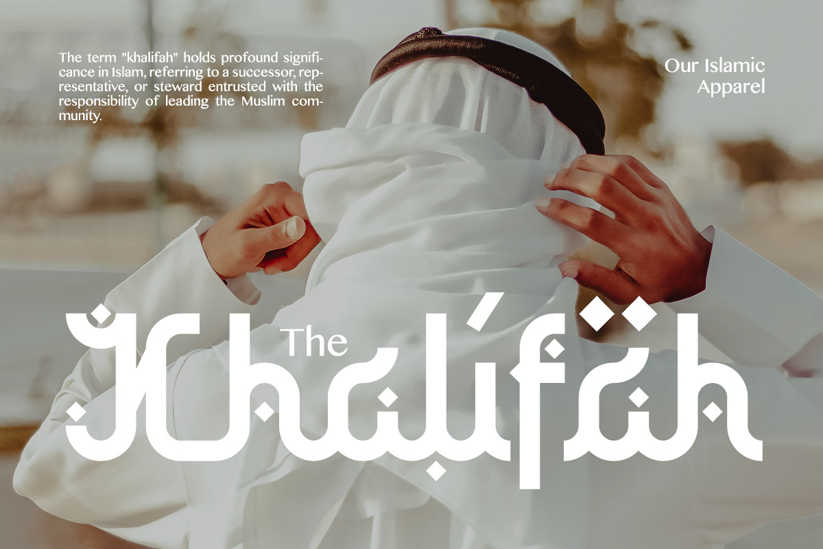 Al Filastiniyyun - Arabic Style Font, a Font by Aksapix Studio (Photo 6 of 10)