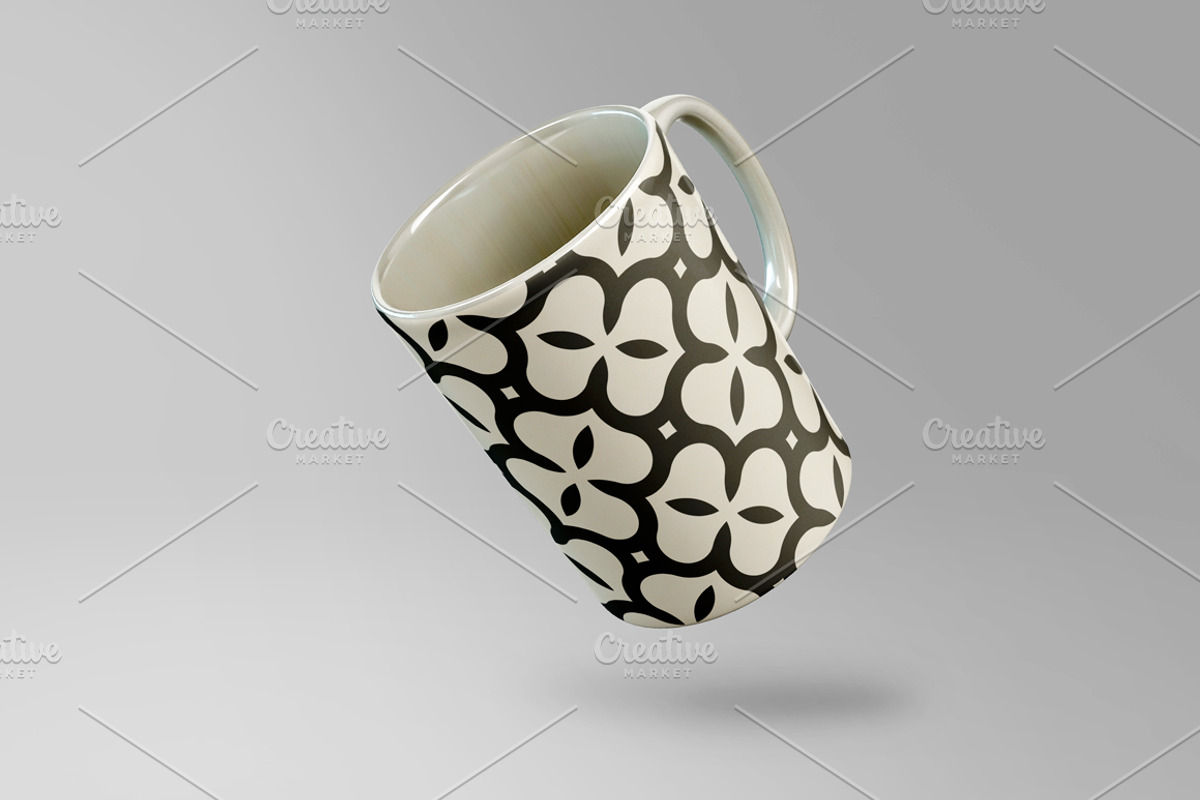 Vector seamless monochrome patterns, a Pattern Graphic by ExpressShop (Photo 4 of 10)