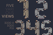 Robotic - 3D Lettering, a Graphic by MIIM (Thumbnail 3 of 8)