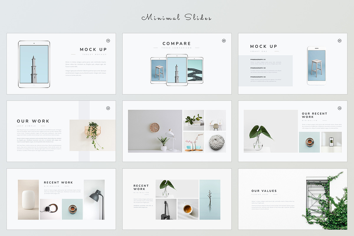 Minimal PowerPoint Presentation, a Presentation Template by Smart Pixel (Photo 4 of 7)