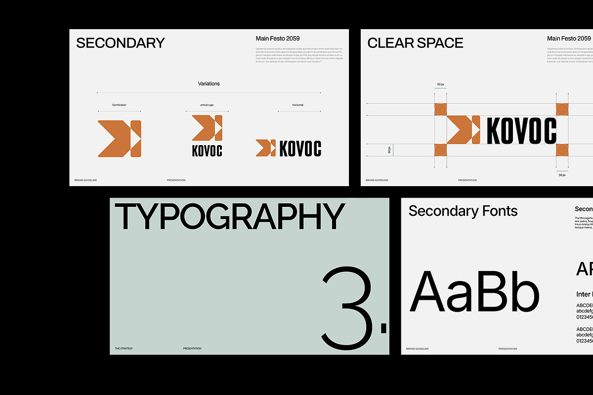 Brand Guideline Presentation Deck, a Branding & Logo Template by Devators (Photo 5 of 6)