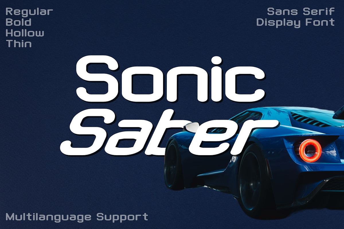 Sonioc Saber, a Sans Serif Font by Letterafa Studio (Photo 1 of 9)
