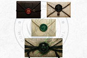Magic Fantasy Envelopes Cliparts, an Object Illustration by ThatsDesignArt (Thumbnail 9 of 10)