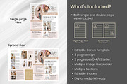 Canva Newsletter Template Fashion, an Email Template by PixelCraft (Thumbnail 6 of 15)