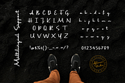 Trilogi Materialism Signature Font, a Script Font by Allouse Studio (Thumbnail 9 of 10)