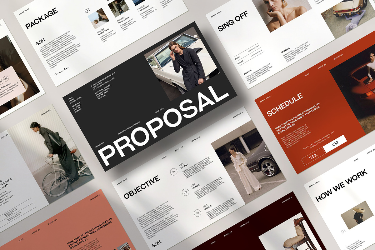 Brand Proposal Presentation Template preview 7