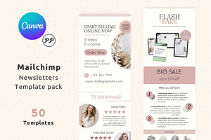 Canva Mailchimp Template Pack