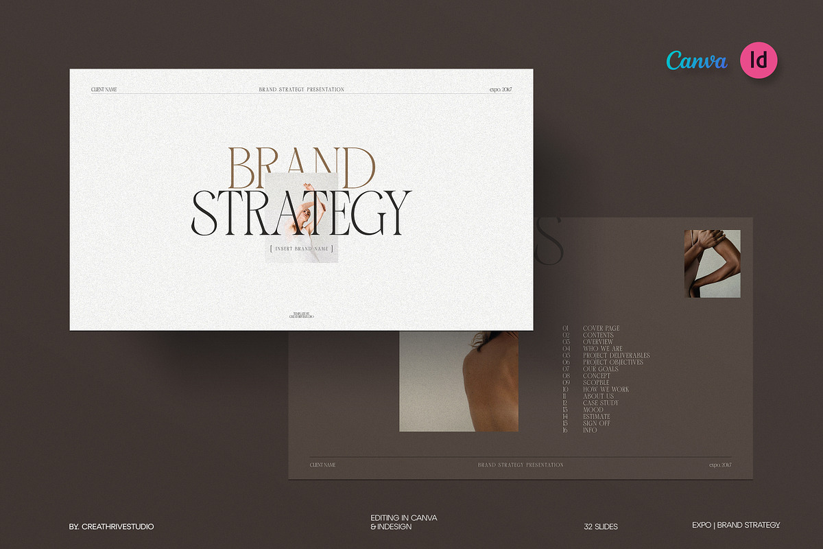 Expo | Brand Strategy, a Branding & Logo Template by creathrivestudio (Photo 1 of 13)