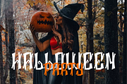 Rickwo Spooky - Halloween Font, a Blackletter Font by Iqsiart Studio (Thumbnail 2 of 8)