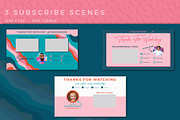 Youtube: Colorful Retro Branding Kit, a Social Media Template by Liseno Designs (Thumbnail 5 of 7)