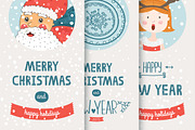 10 Christmas greeting cards, an Animal Illustration by tatiletters (Thumbnail 4 of 5)
