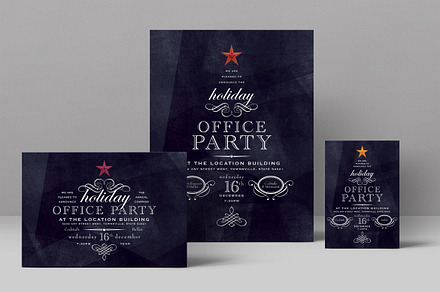 Holiday Office Party Flyer