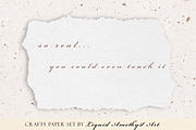 Crafty Delicate Watercolor Paper Set, a Texture Graphic by Liquid Amethyst Art (Thumbnail 7 of 7)