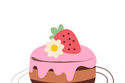 Hand painted bakery set featuring a, a Food Illustration by okskukuruza (Thumbnail 3 of 3)