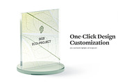 Rectangular Glass Award Mockup, a Graphic by rebrandy (Thumbnail 4 of 7)