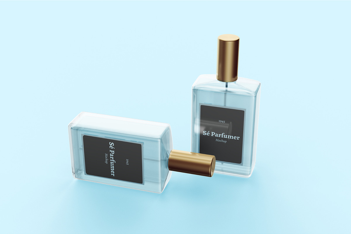Perfume Bottle Mockup Collection, a Product Mockup by Runend (Photo 7 of 9)