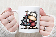 Funny Christmas Goose PNG Clipart, an Illustration by Sublimation Artist (Thumbnail 5 of 6)