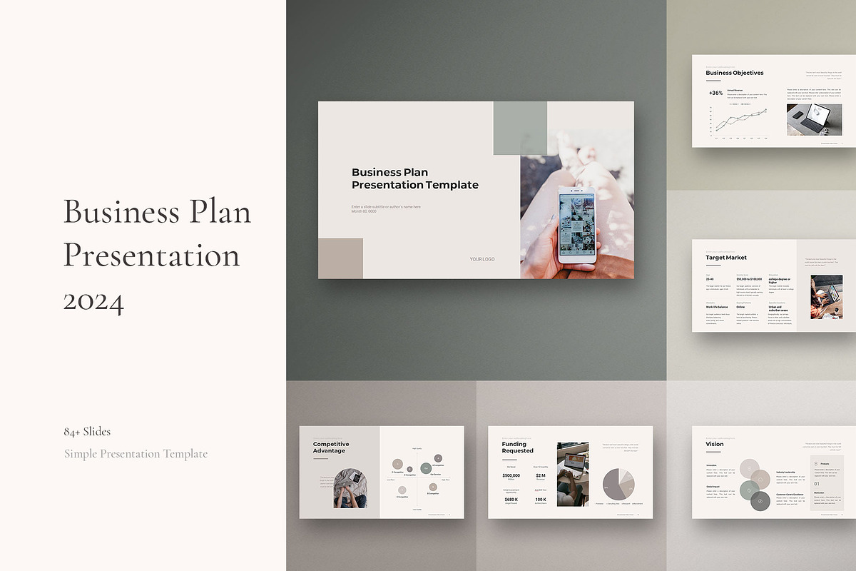 Business Plan Presentation Template, a Presentation Template by CreativityForest (Photo 1 of 13)