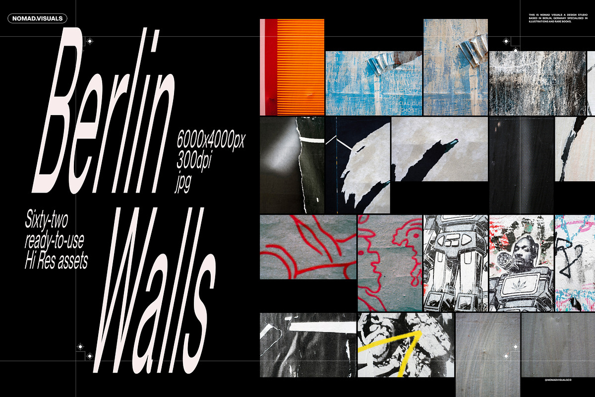 Berlin Walls, a Texture Graphic by Nomad Visuals (Photo 1 of 11)