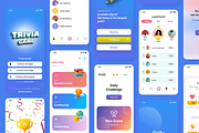 Quiz Game App | Trivia App UI Kit, an UI Kit Template by yoframe (Thumbnail 2 of 5)