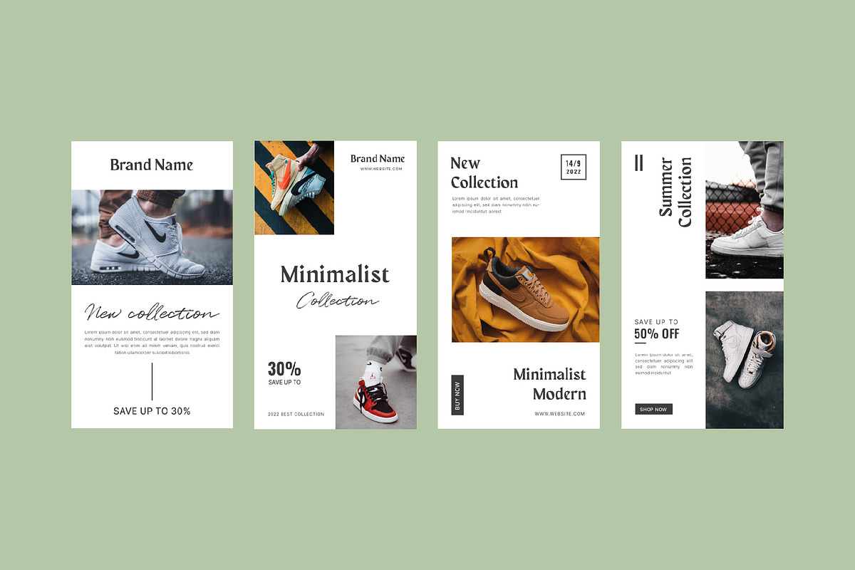 Instagram stories social media pack, a Social Media Template by Syaeful Anas (Photo 5 of 9)