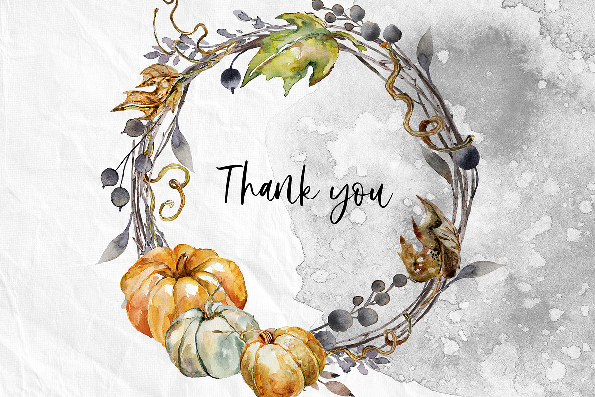 Autumn Halloween clipart, an Illustration by RushkinaAntonina (Photo 6 of 6)
