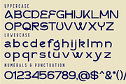Abstract Settings - Futuristic Font, a Sans Serif Font by 177Studio (Thumbnail 7 of 8)