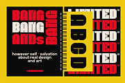 Lewand - A Modern Display Sans Font, a Sans Serif Font by Marvadesign (Thumbnail 3 of 7)