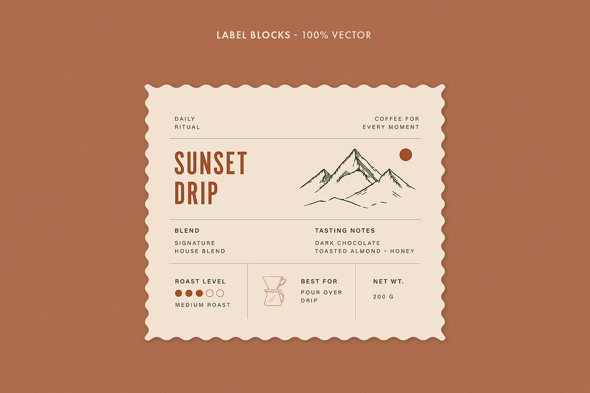 Label Template Set, a Stationery Template by BrandPacks (Photo 7 of 14)