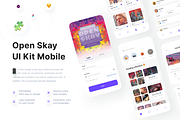 Open Skay - NFT UI Kit Mobile, an UI Kit Template by Korsa Agency (Thumbnail 1 of 6)