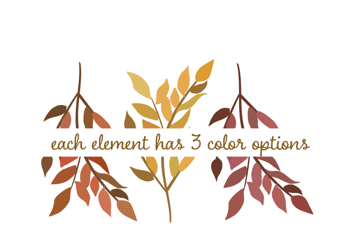 Fall Foliage - Autumn Greenery, an Illustration by Kelly Jane Creative (Photo 2 of 5)