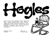 Hogles a Handmade Display Font, a Handwritten Font by Blankids Studio (Thumbnail 2 of 9)